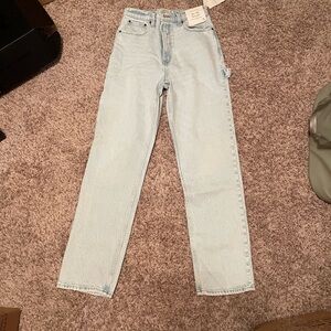 NWT Light Blue High-Waisted Women’s Abercrombie Jeans Size 28, 6R
